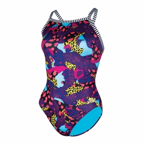 Uglies Womens Seapop V-2 Back One Piece swim training suits women, performance one piece swimsuits