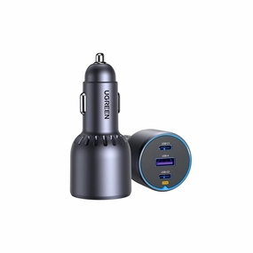 Ugreen Trio Pd Car Charger 75W - Space Grey (Ug-Ec703-35024) Todays Special Picks