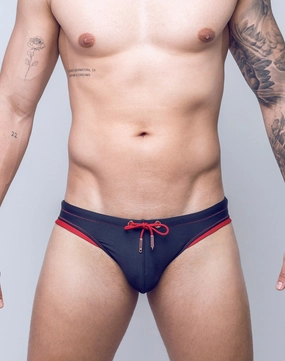 V22 Rapid Swim Brief - Black mens swim briefs, simple swimwear for men