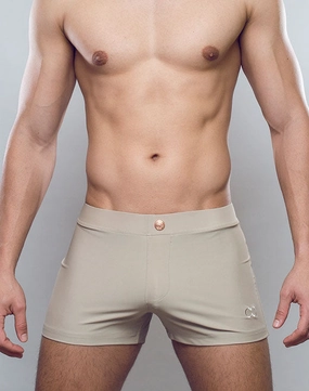 V60 Bondi (Series 1) Swim Trunks - Taupe mens swim briefs, simple swimwear for men