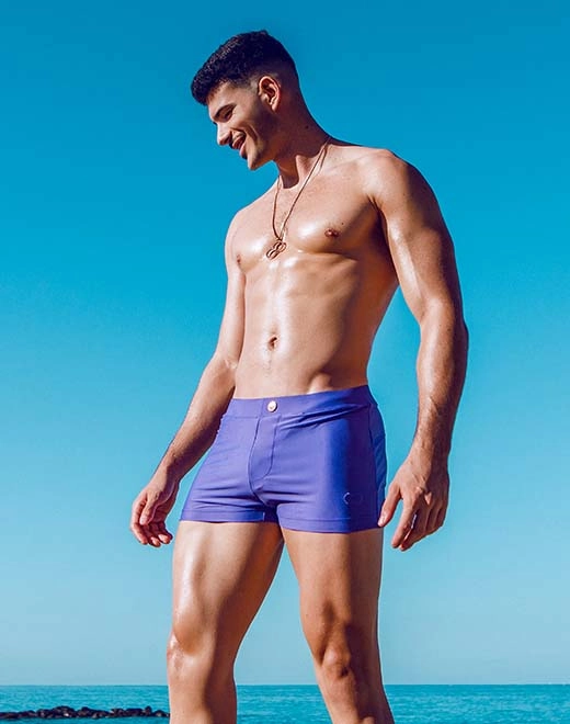 V60 Bondi (Series 2) Swim Trunks - Dusted Purple