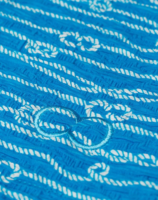 V60 Textured Swim Trunks - Manrope Blue