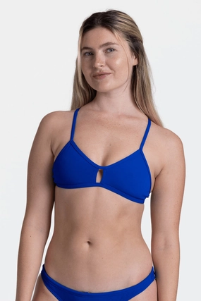 Vent Bikini Top - Blueberry inclusive swimwear styles, all season swimwear options