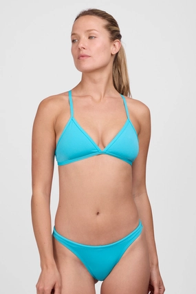 Victoria Bikini Top - Hawaii Blue all purpose swimwear, comfortable swimwear for everyone