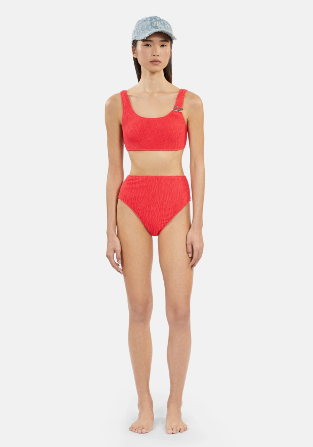 VICTORIA TWO PIECE BOTTOMS Red