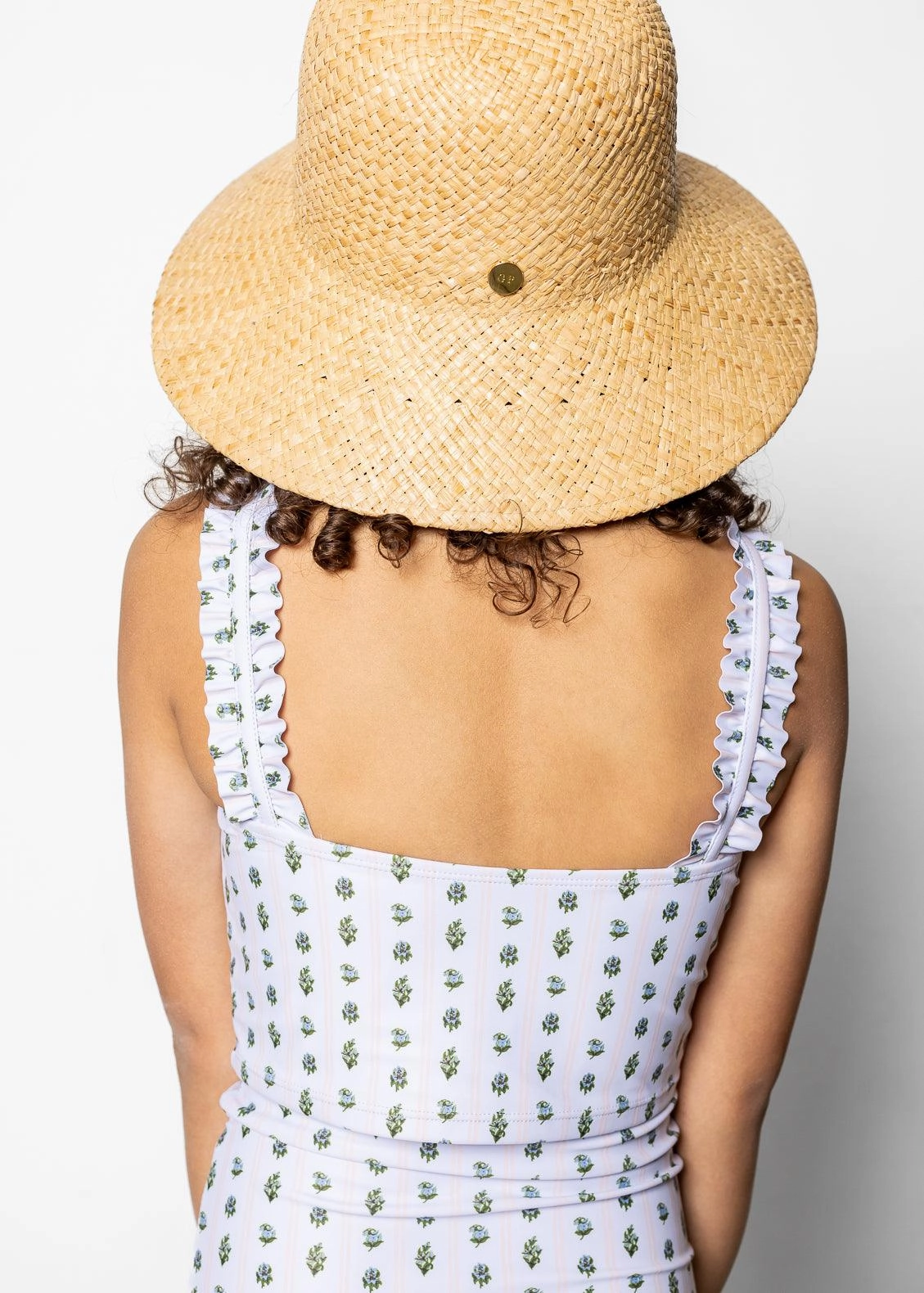 Vintage Blooms | Youth Ripple Top