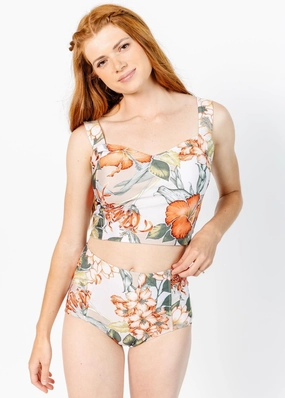 Vintage Hawaii | Original Latter-Back Top tankini swim tops, adjustable bikini tops
