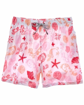 VINTAGE SUMMER 4-Way Stretch Volley Swim Trunk summer mens swimwear, mens athletic swimwear