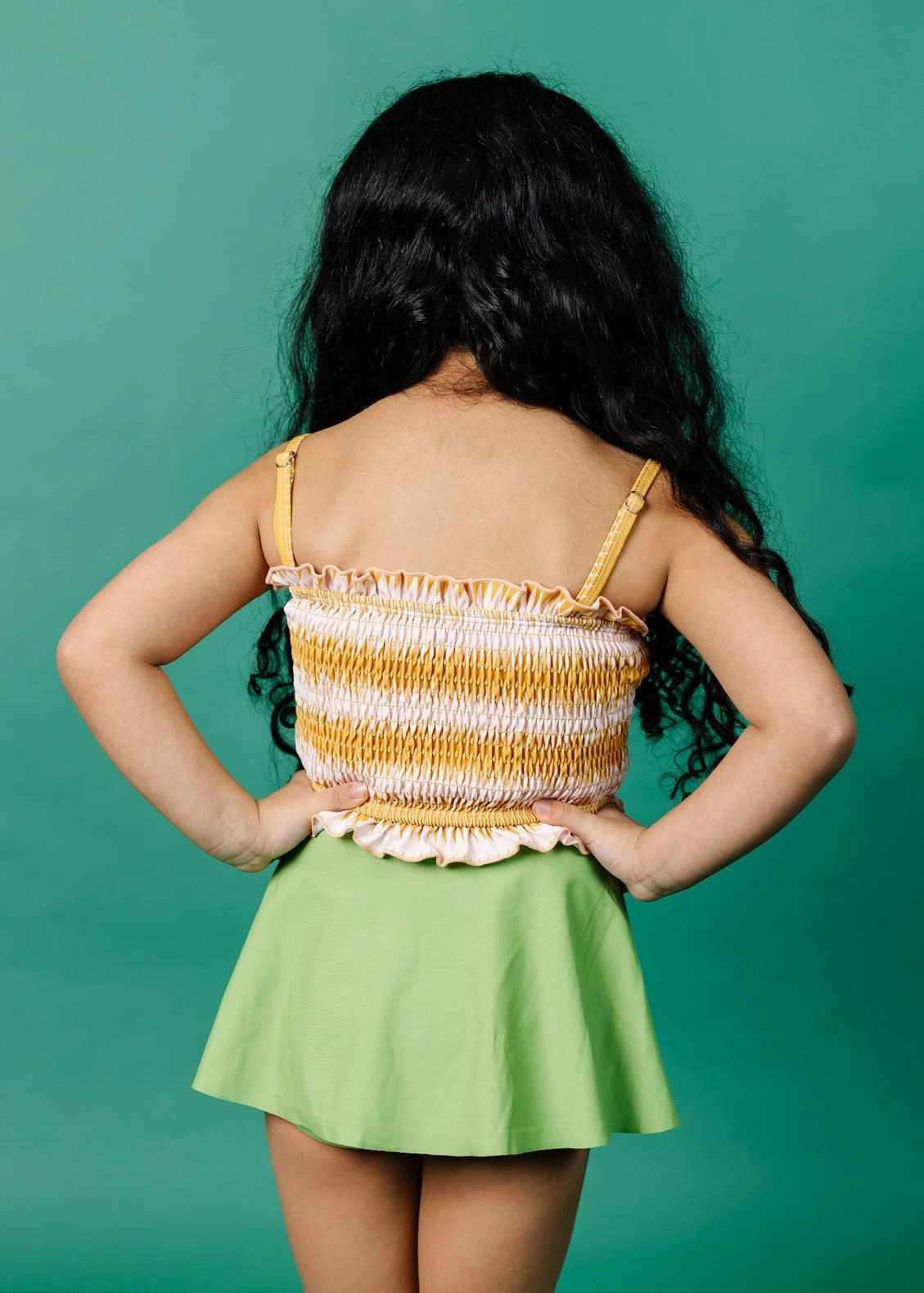 Vintage Triangles | Mini Bandeau Top