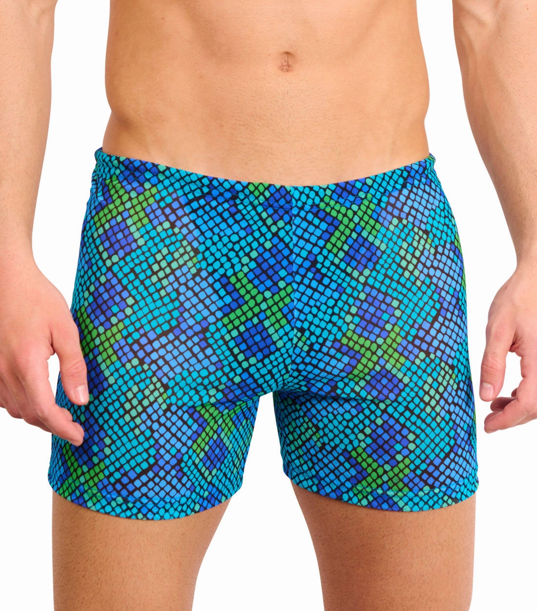 Viper Tan Through Swim Shorts