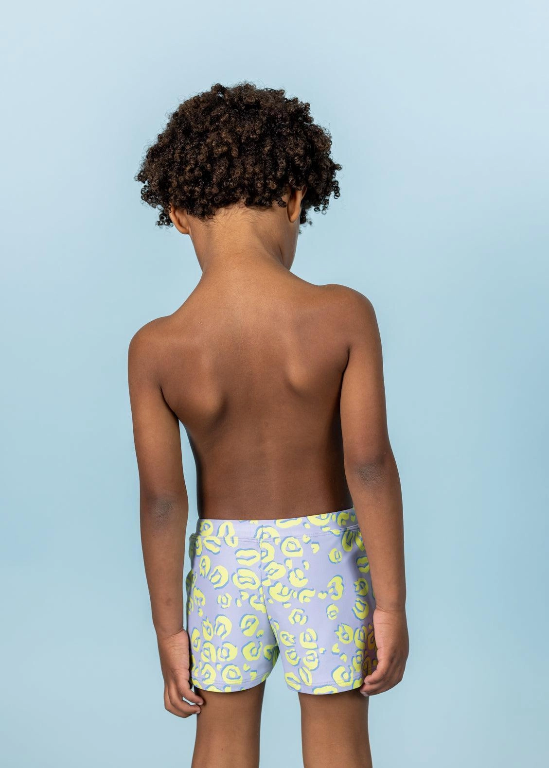 Vivid Cheetah | Mini Euro Shorts