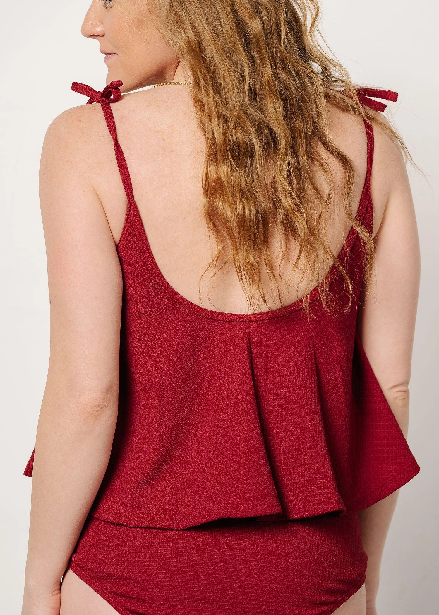 Waffled Maroon | Swing Top