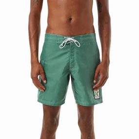 Waterman Trunk In Teal mens beach swimwear, quick dry mens swimsuits