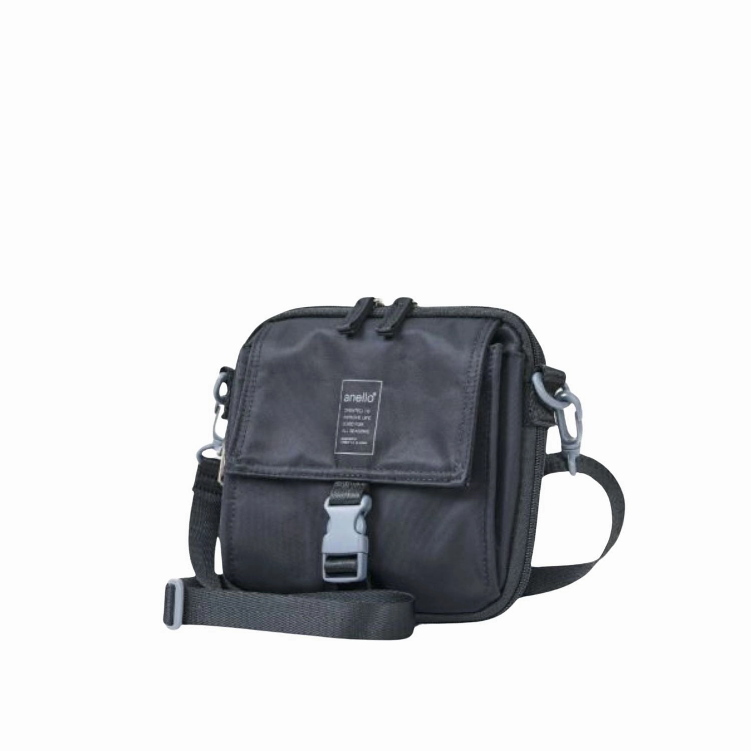 Anello Sai Multifunctional Mini Shoulder Bag Smart Luggage Bag Mesh Travel Bag