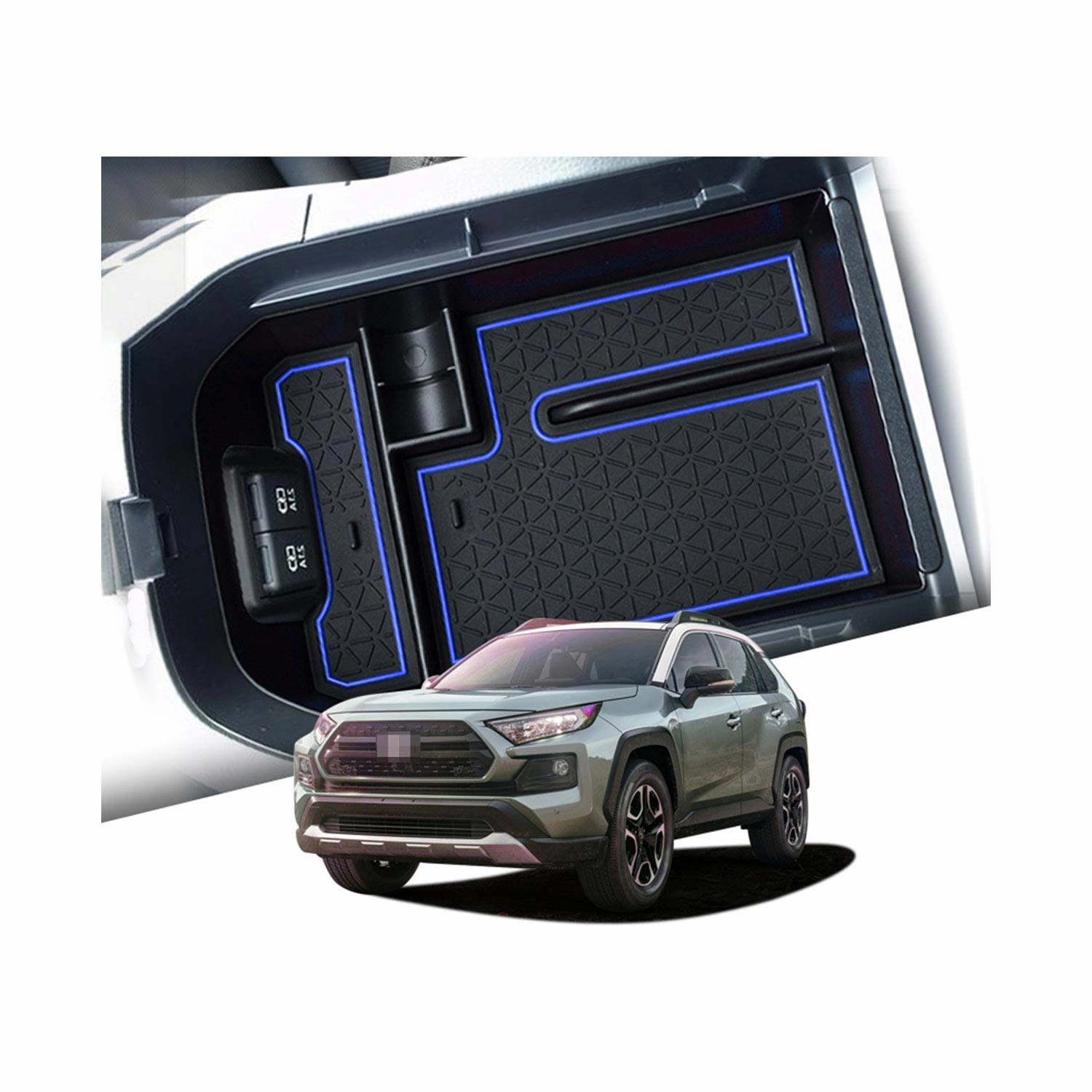 For Toyota Rav4 5 Center Console Organizer Tray 2019  MustHave Gift Ideas Grab It Now