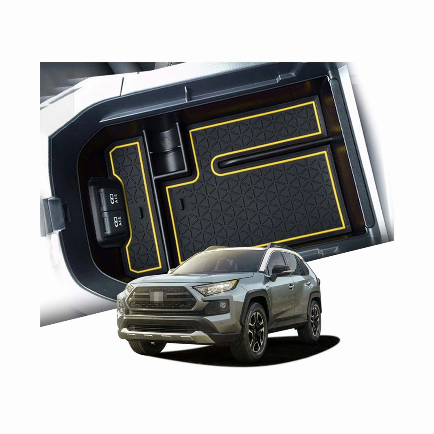 For Toyota Rav4 5 Center Console Organizer Tray 2019  Big Hot Sale Shop Grab Now