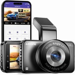 Clearance Steal Today Azdome M17 1Ch Dash Cam 1080P With Wifi & Adas 3" Screen 24H Parking Mode