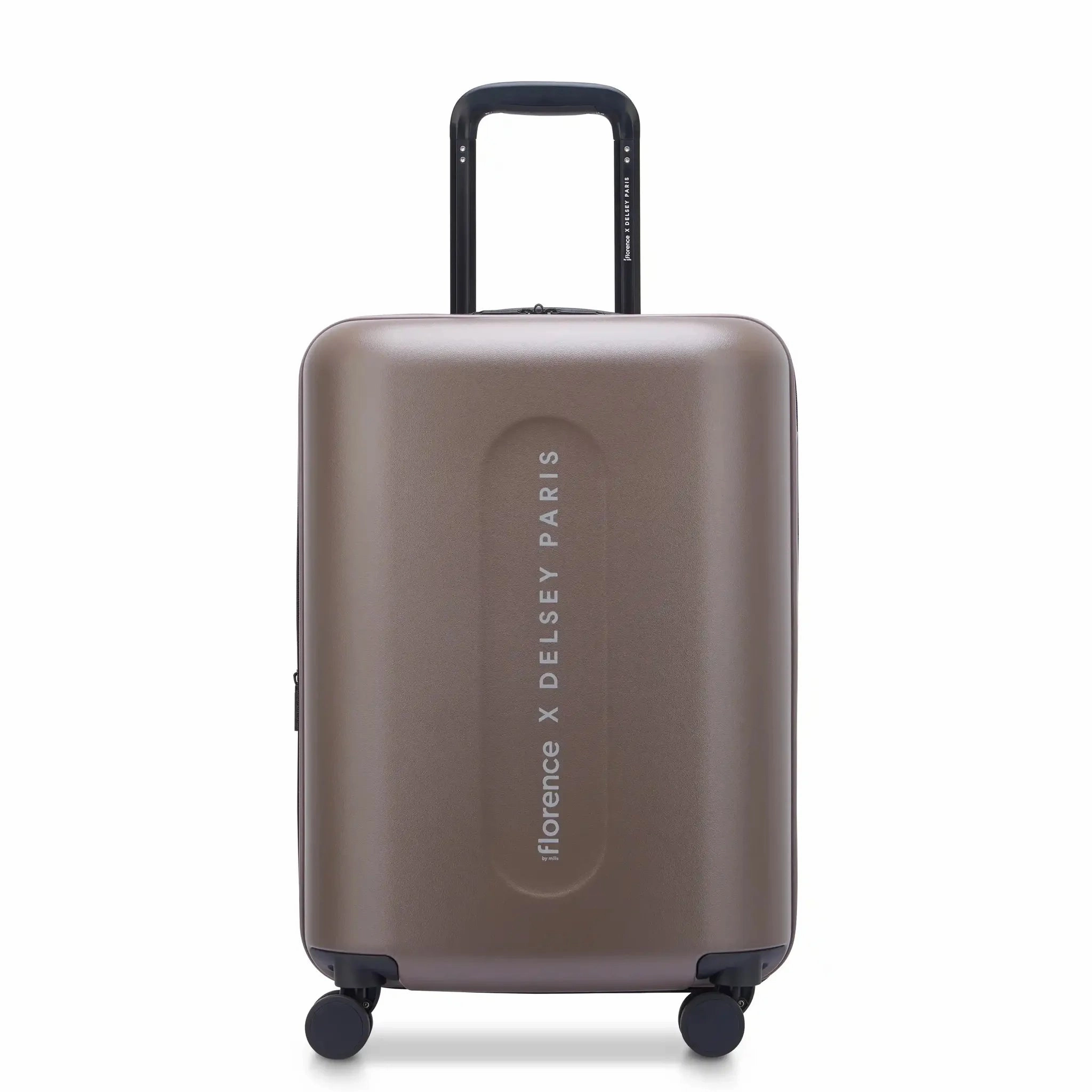 Delsey Florence By Mills Catch Flights Carry-On Plus Spinner Expandable Spinner Compact Bag