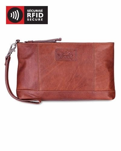 Travel Anti-Theft Wallet Travel Luggage Protector Mancini Casablanca Collection Ladies  Wristlet (Rfid Secure)