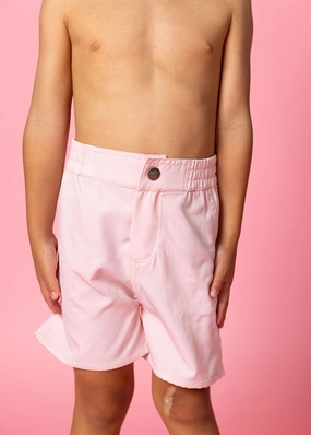 Whipped Peach | Mini Boardies boys summer swimwear, boys rash guard swim sets