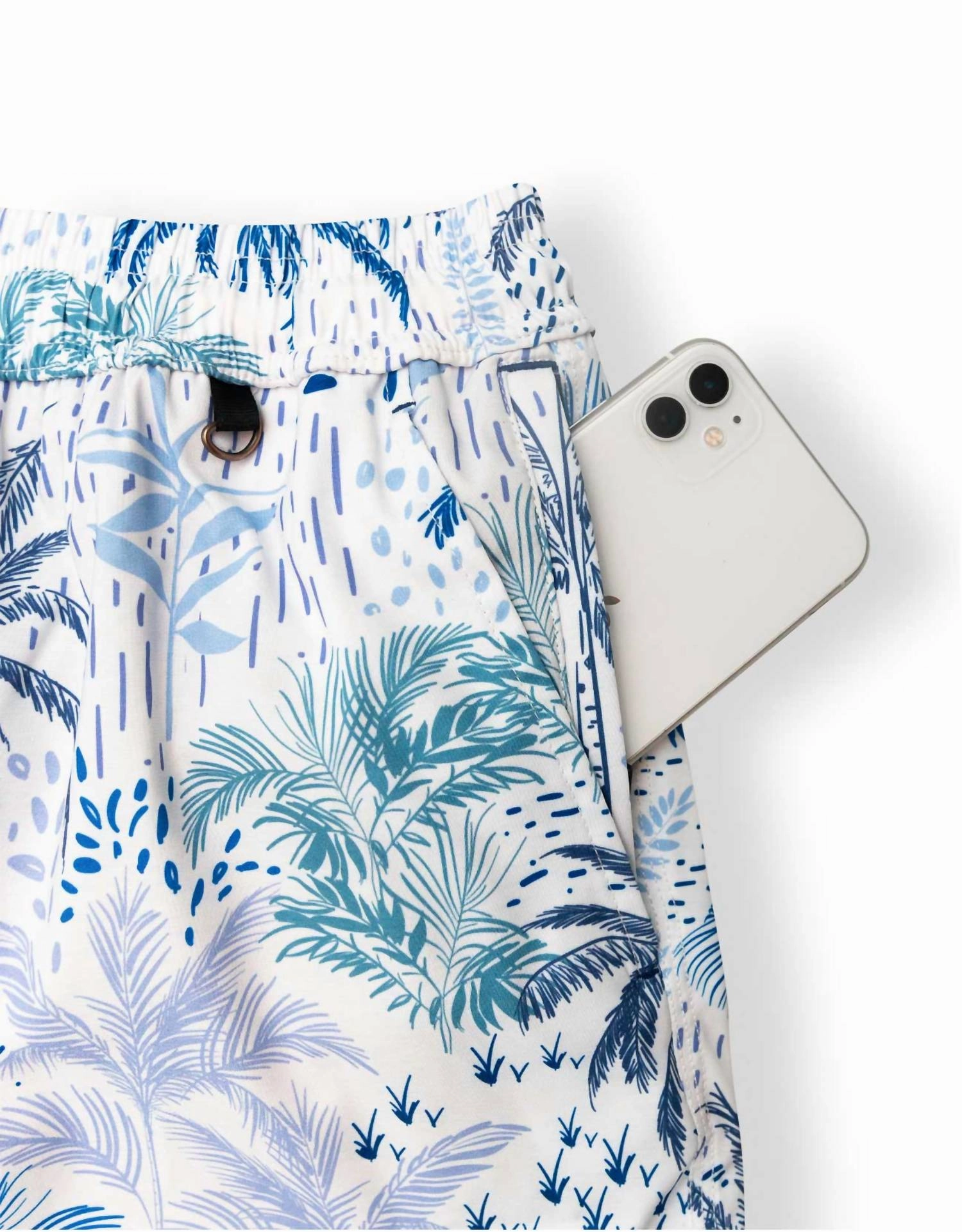 White Hot Tropics Swim Short