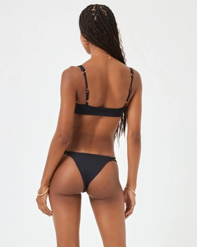 Wilder Bikini Bottom - Black timeless swimwear styles women, comfy swimwear for women