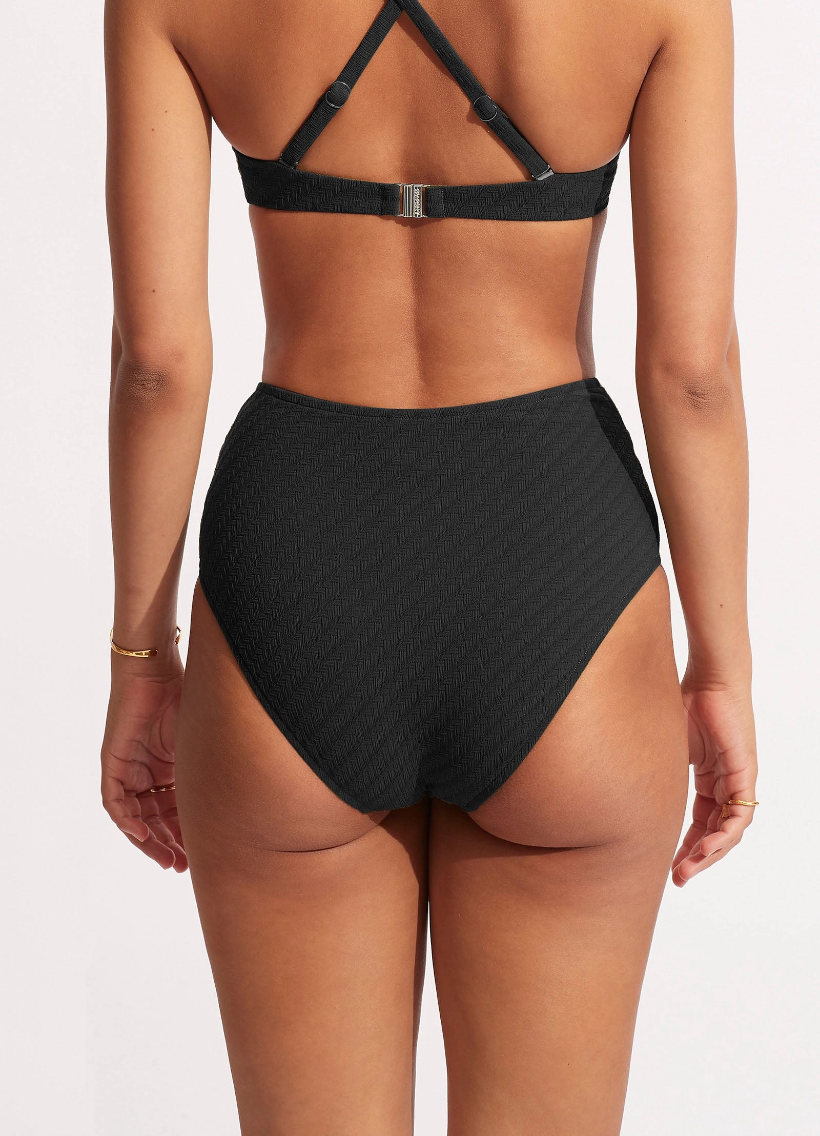 Willow High Waist Pant - Black