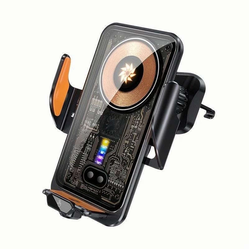 Wireless Charging Phone Holder C 90 Rotating Car Mount, Universal Today Only Offer
