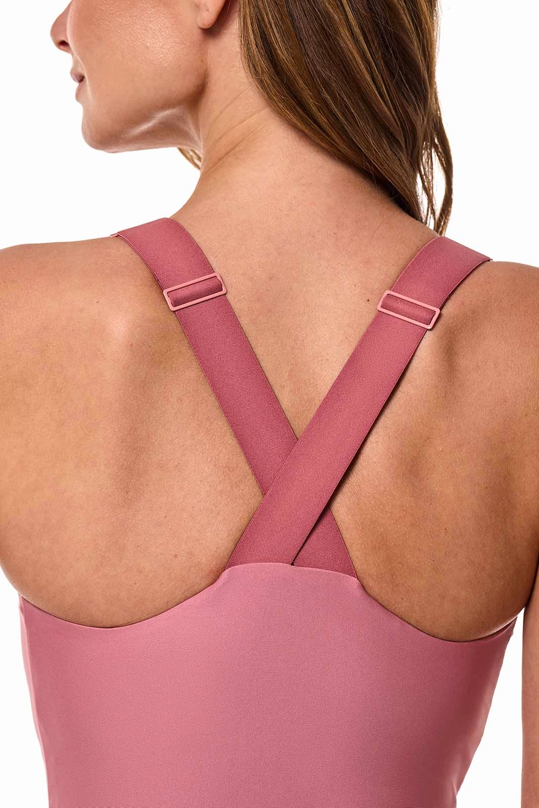 Women's Breakwater Wrap Swimsuit | Terracotta Rose