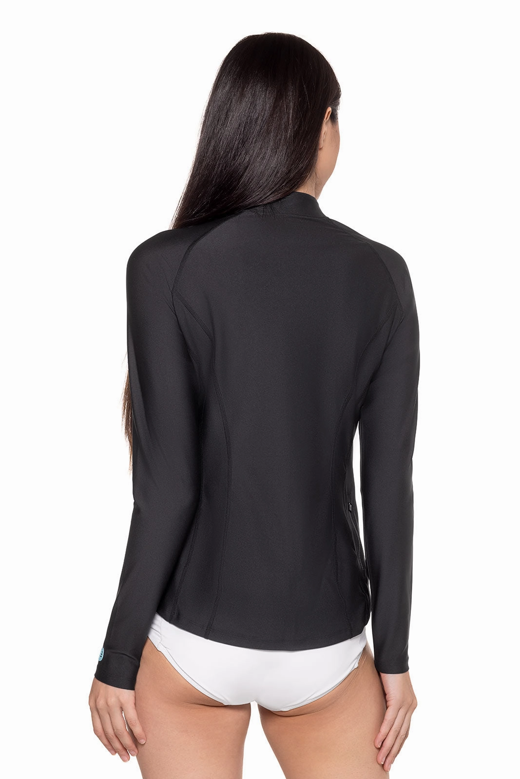 Women's Freestyle Long Sleeve Rash Guard | Black