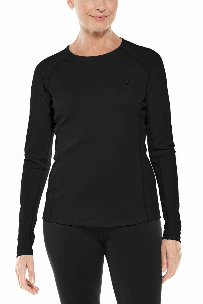 Women's Hightide Long Sleeve Swim Shirt | Black