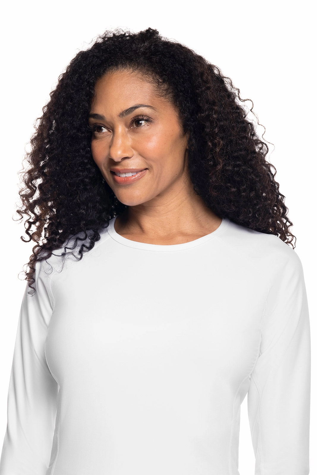 Women's Hightide Long Sleeve Swim Shirt | White