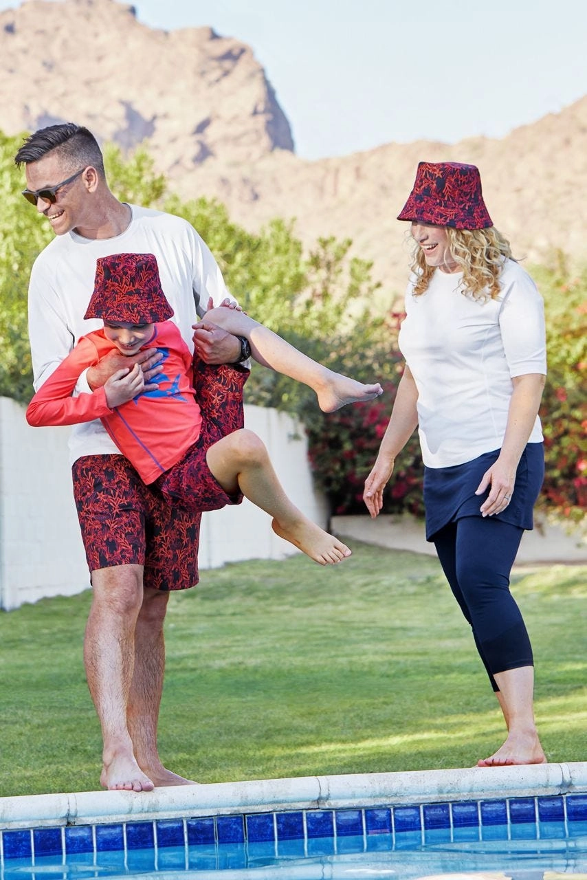 Women's Kahula Skirted Swim Capris | Navy