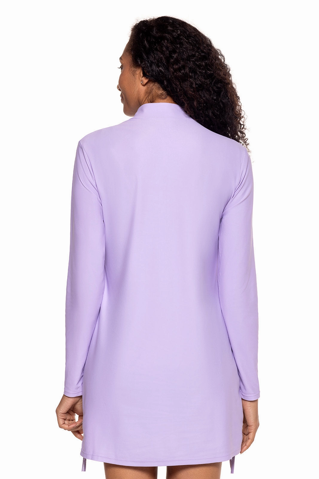 Women's Key Biscayne Ruche Swim Top | Lavendula
