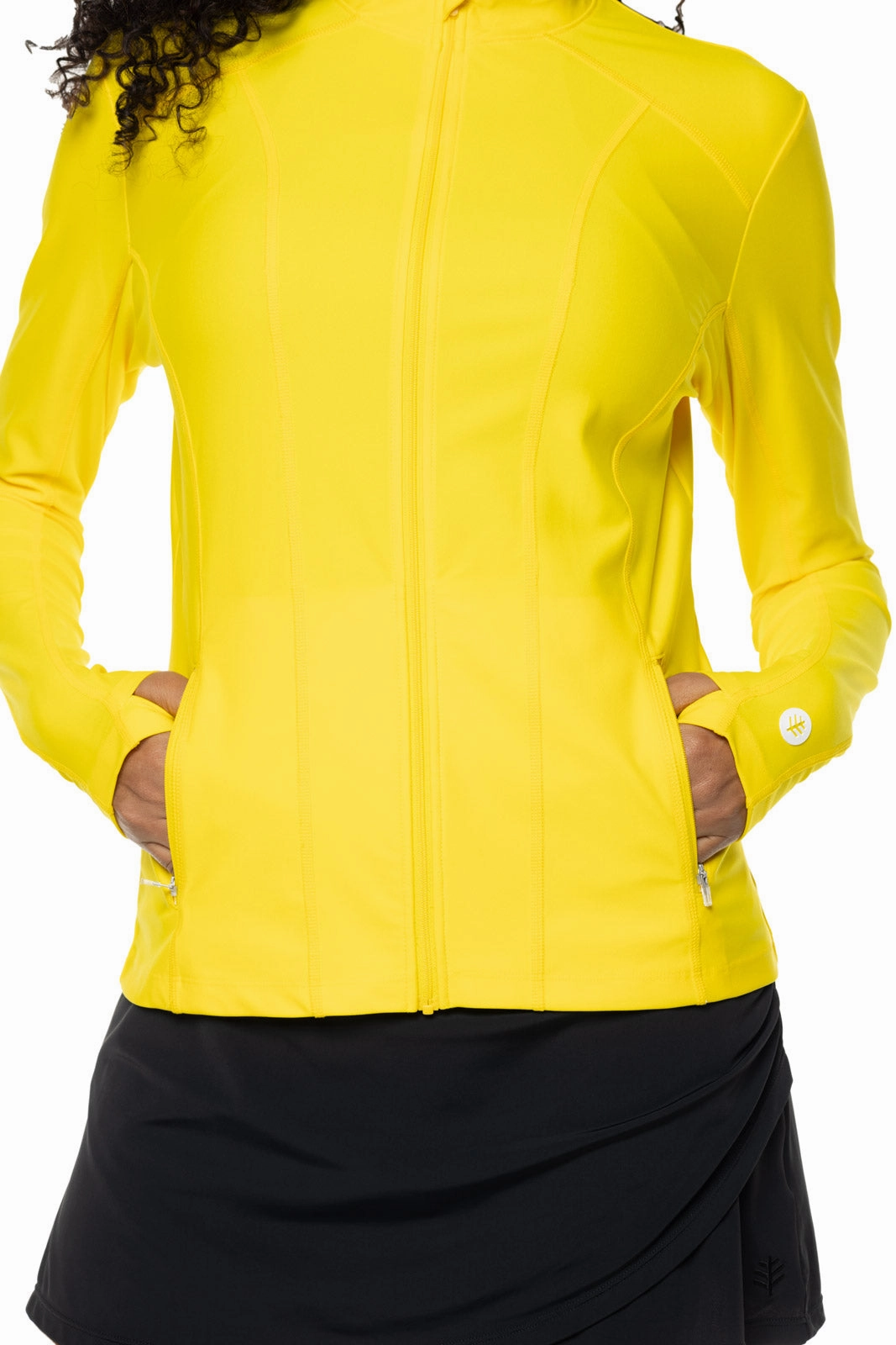 Women's Malawi Swim Jacket | Bold Yellow