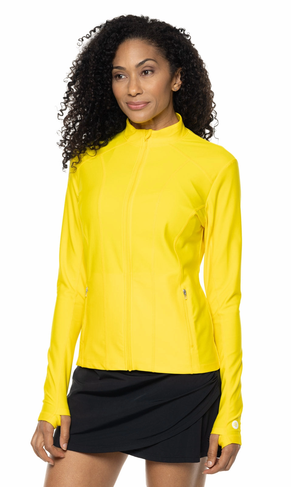 Women's Malawi Swim Jacket | Bold Yellow