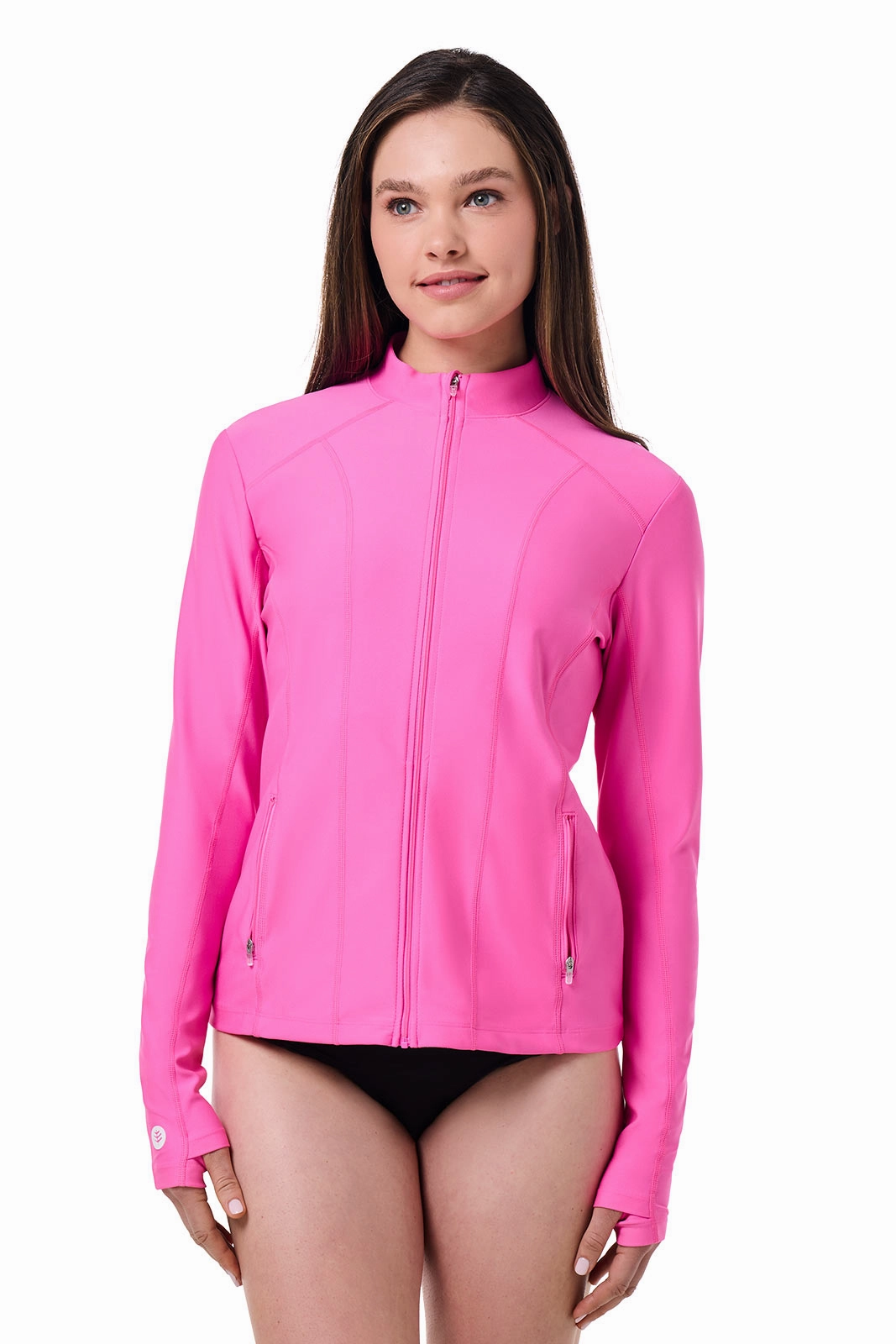 Women's Malawi Swim Jacket | Tulip Pink