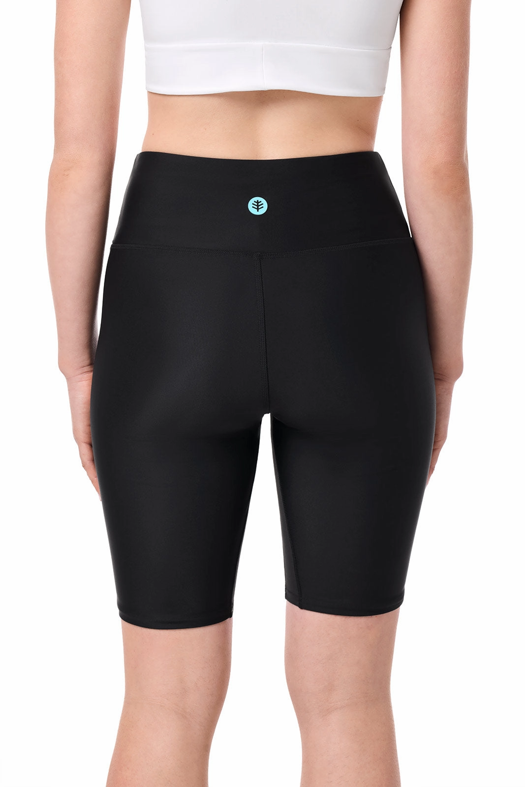 Women's Ocean Sculpt High Rise Swim Short | Black