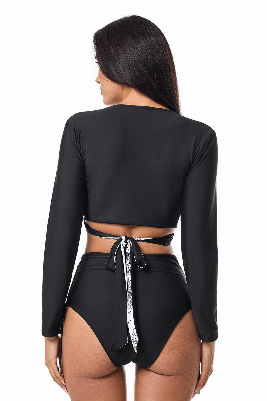 Women's Sunny Isles Reversible Wrap Shrug | Black Reversible
