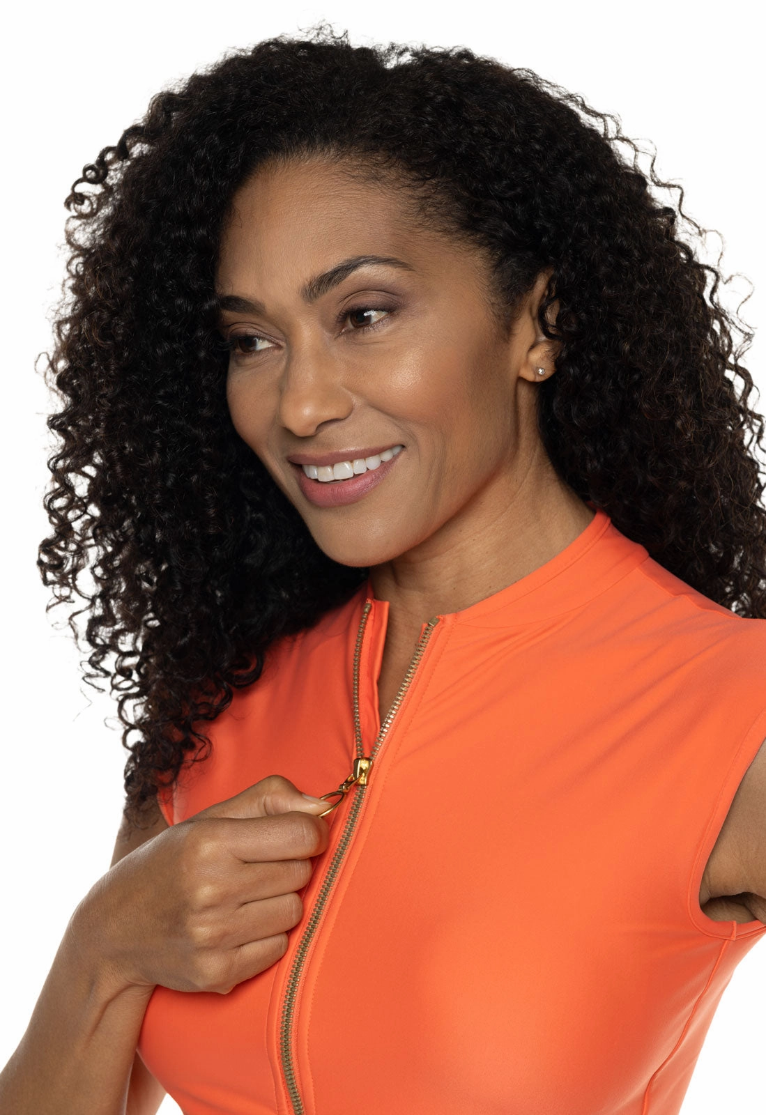 Women's Sweetwater Cap Sleeve One Piece | Vivid Coral