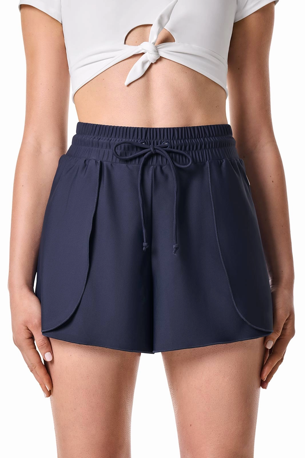 Womens Duval Swim Shorts | Navy