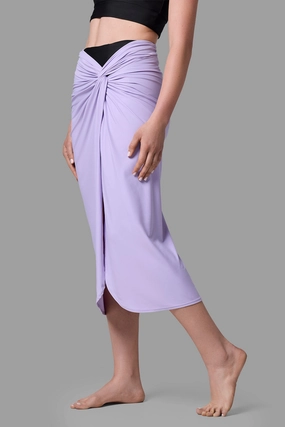 Womens North Bay Village Knot Cover-Up | Lavendula womens athletic swimwear, performance swimwear for women