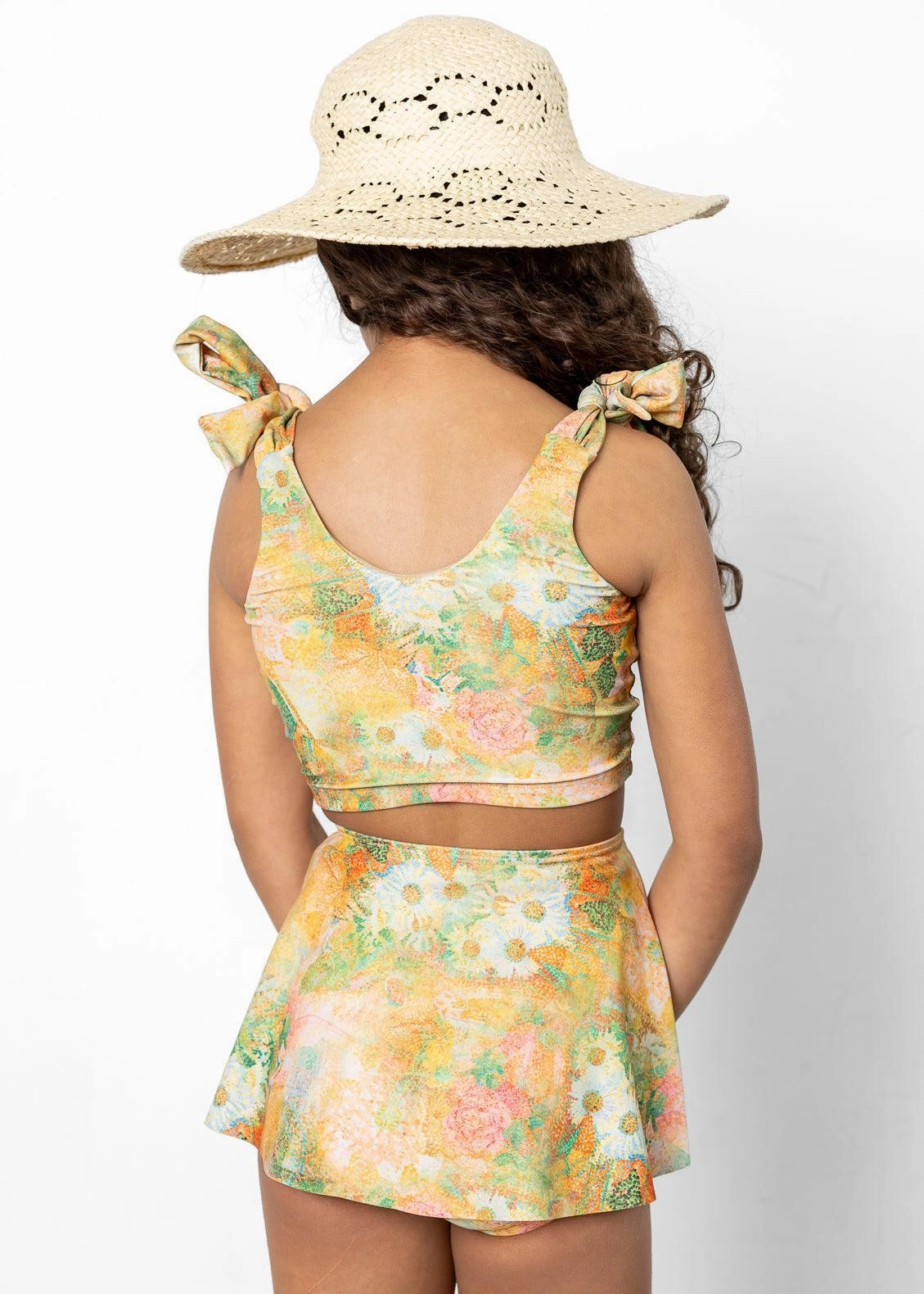 Wonderland Floral | Mini Knot Top