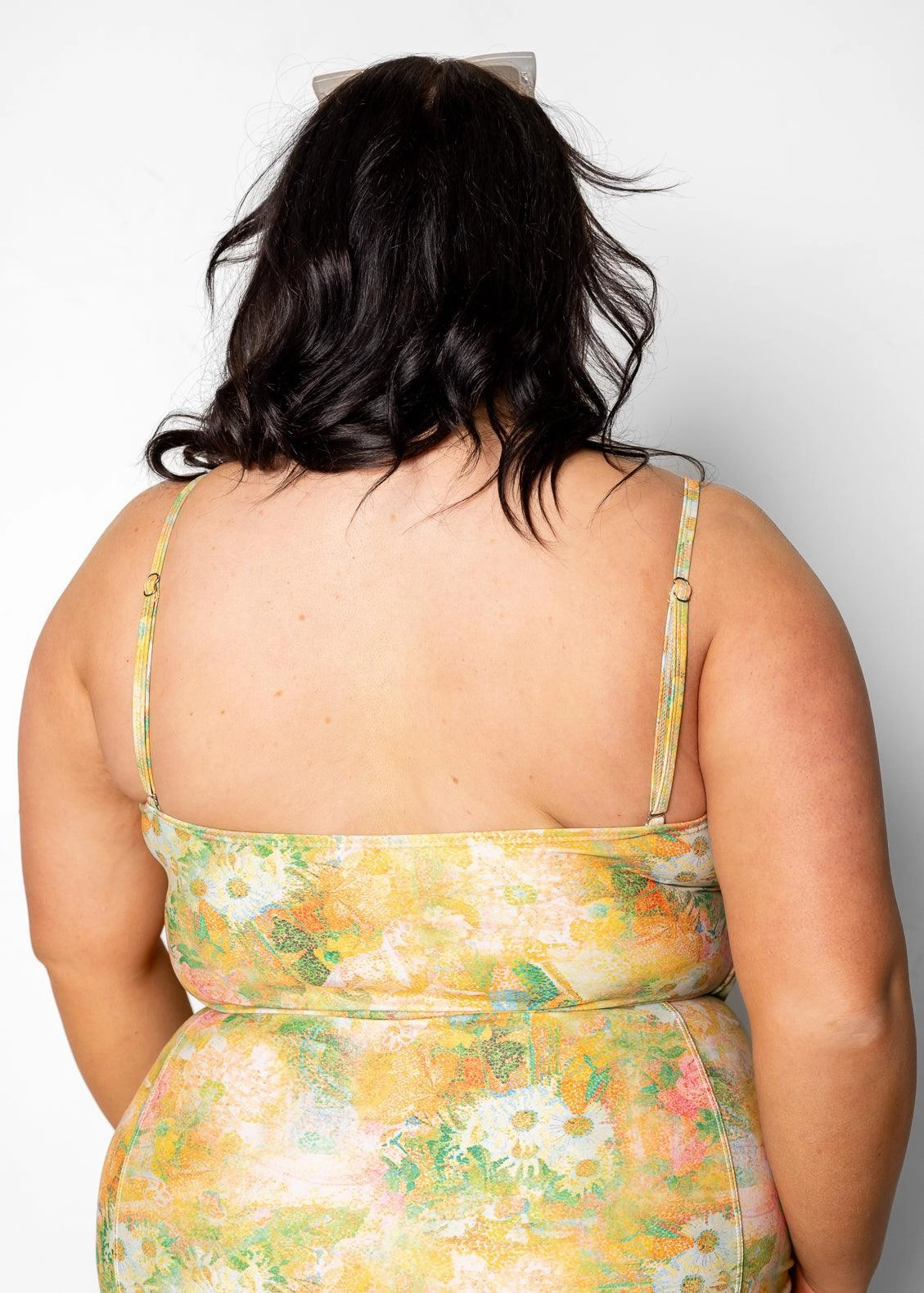 Wonderland Floral | Oversized Ruffle Top