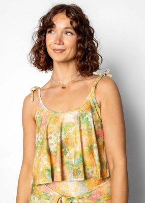 Wonderland Floral | Swing Top tankini swim tops, adjustable bikini tops