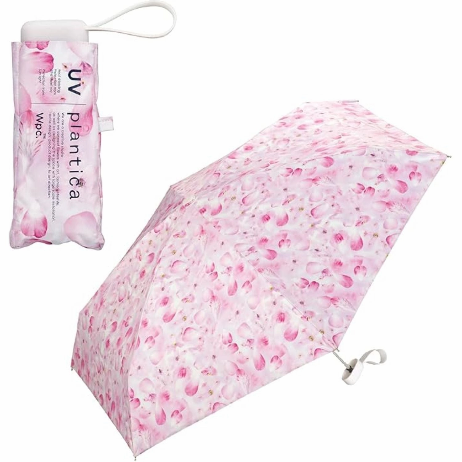Wpc X Plantica (2025) Uv Protection Upf 50  Umbrella 47Cm Trending Today Steal Online Exclusive Deal