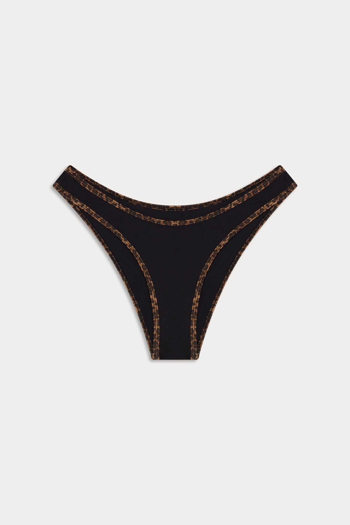 x BELLA HADID Dove Bikini Bottom - Lucky Leopard
