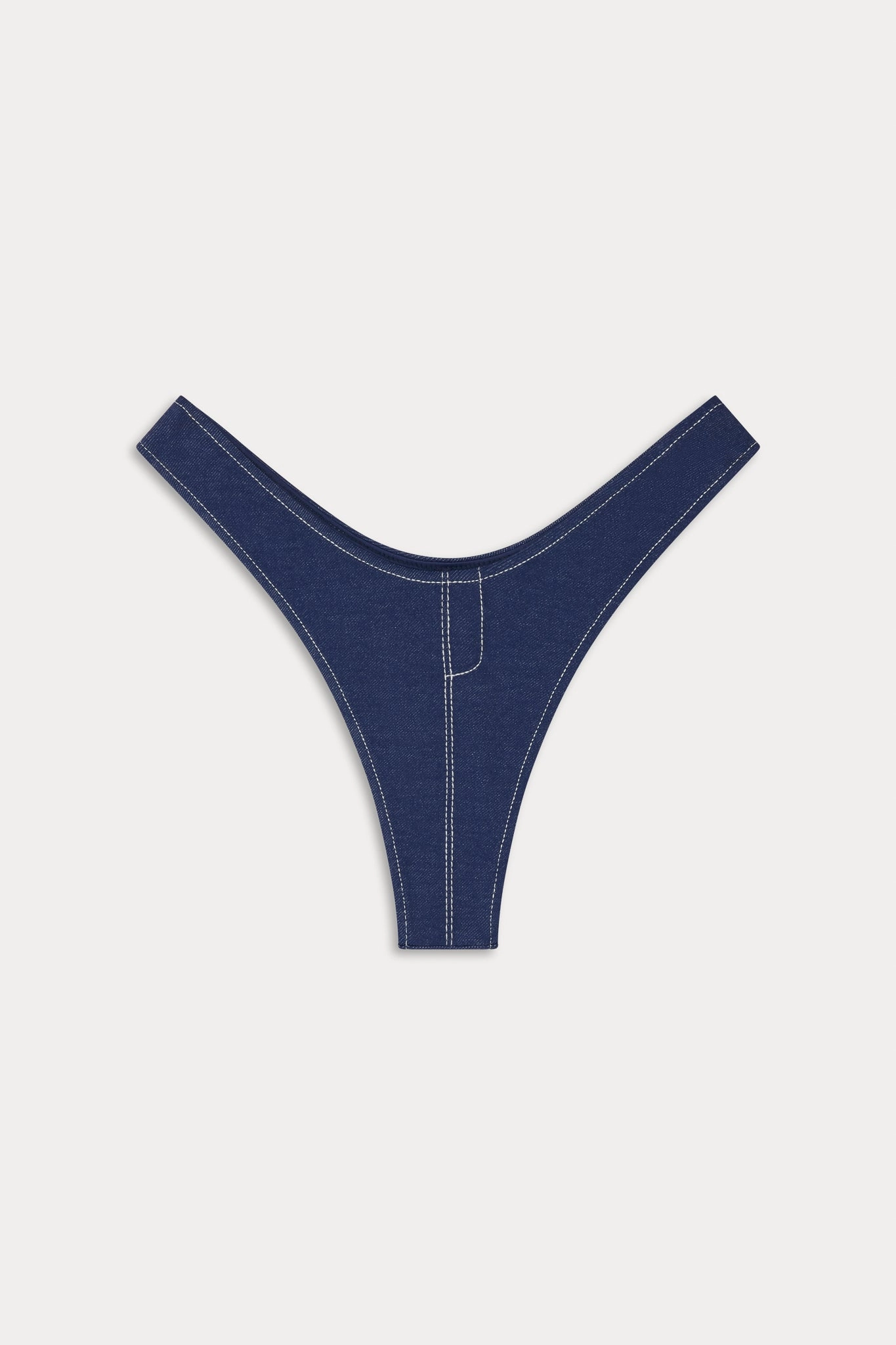 x BELLA HADID Full Moon Bikini Bottom - Summer Denim