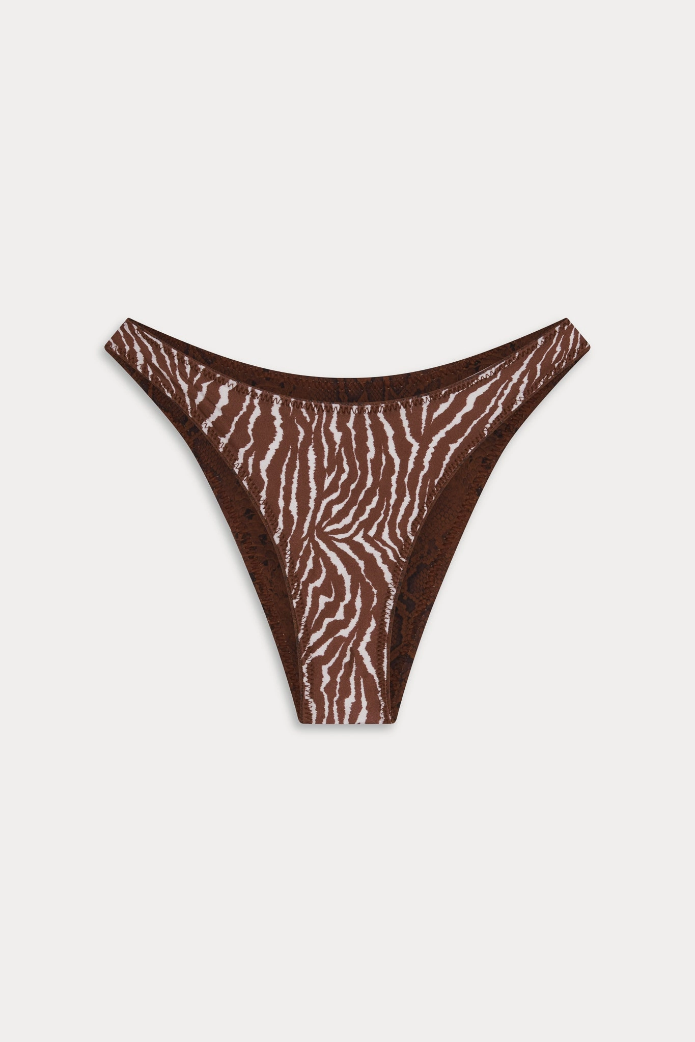 x Ralisation Par Dove Reversible Bikini Bottom - Python/Animal