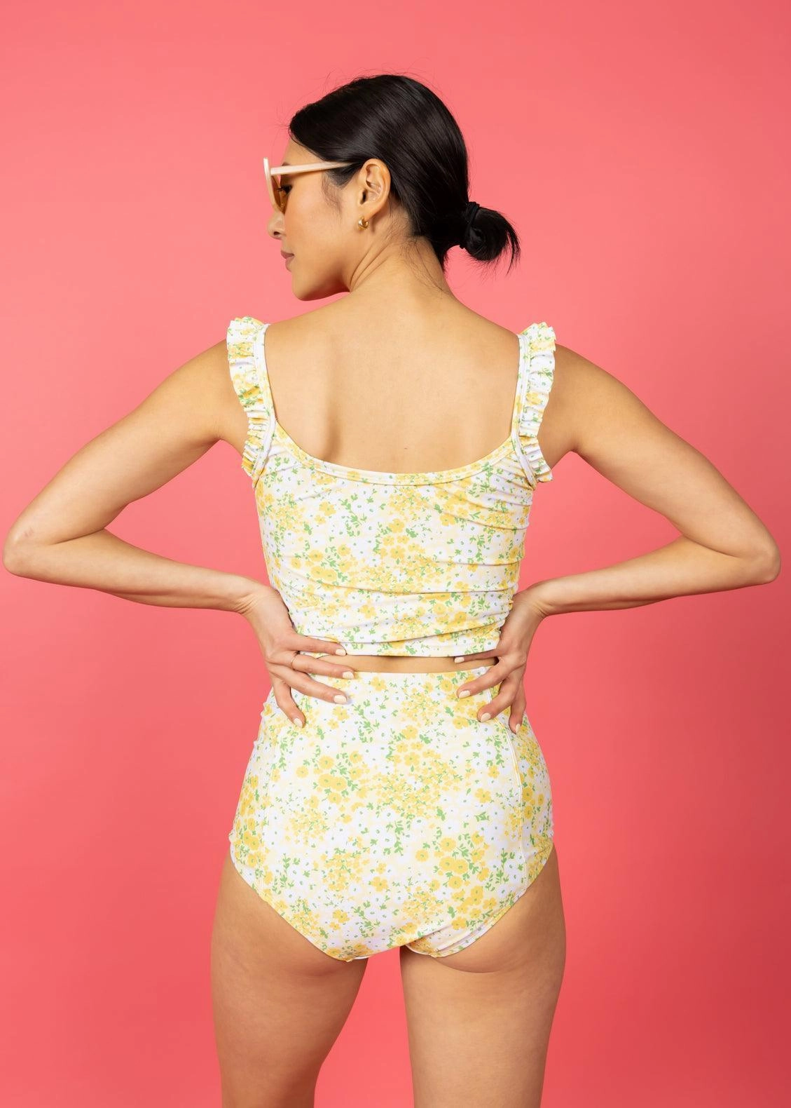 Yellow Meadow | High-Waisted Bottoms